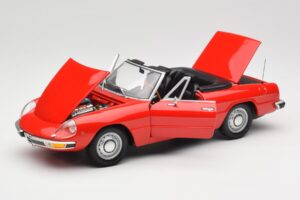 Alfa Romeo 2000 Spider Rouge Minichamps 1:18 180120930 Métal — image 2 sur 8
