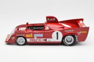 Alfa Romeo 33TT 12 #1 A. Merzario / J. Laffite 1000km Nurburgring Winner 1975 AUTOart 1:18 87505 Métal — image 4 sur 8