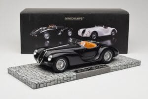 Alfa Romeo 6C 2500 SS Corsa Spider Noir Minichamps 1:18 107120231 Métal — image 6 sur 6
