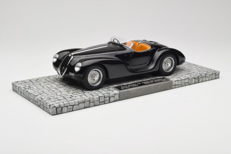 Alfa Romeo 6C 2500 SS Corsa Spider Noir Minichamps 1:18 107120231 Métal