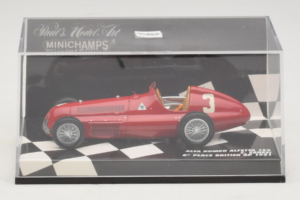 Alfa Romeo 159 Alfetta #3 C. Sanesi 6th Place British GP 1951 Minichamps 1:43 400511203 Métal — image 5 sur 5