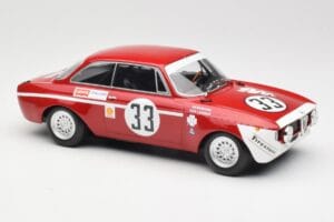 Alfa Romeo GTA 1300 Junior #33 T. Hezemans / G. van Lennep Division 1 Winners 4 Hours of Jarama 1972 Minichamps 1:18 15572123 — image 4 sur 6
