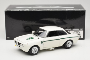 Alfa Romeo GTA 1300 Junior Blanc Minichamps 1:18 100120501 Métal — image 8 sur 8