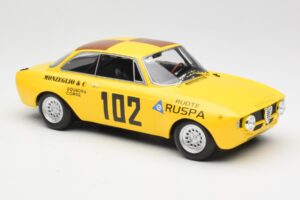 Alfa Romeo GTA 1300 #102 Squadra Corse R. Zanetti / M. Ruspa / Monzeglio Targa Florio 1971 Minichamps 1:18 155711202 Métal — image 4 sur 6