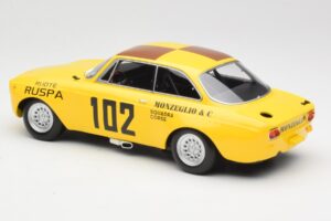 Alfa Romeo GTA 1300 #102 Squadra Corse R. Zanetti / M. Ruspa / Monzeglio Targa Florio 1971 Minichamps 1:18 155711202 Métal — image 5 sur 6