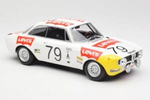 Alfa Romeo GTA 1300 #79 H. Rubens / C. Van Ryn 24 Hours of Spa 1971 Minichamps 1:18 155711279 Métal — image 4 sur 6
