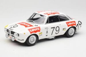 Alfa Romeo GTA 1300 #79 H. Rubens / C. Van Ryn 24 Hours of Spa 1971 Minichamps 1:18 155711279 Métal