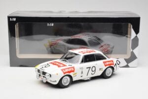 Alfa Romeo GTA 1300 #79 H. Rubens / C. Van Ryn 24 Hours of Spa 1971 Minichamps 1:18 155711279 Métal — image 6 sur 6