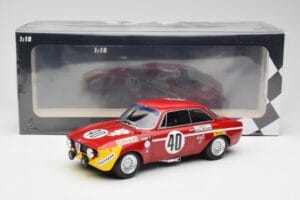Alfa Romeo GTA 1300 #83 Autodelta C. Facetti / S. Truci 24 Hours of Spa 1972 Minichamps 1:18 155722283 Métal — image 6 sur 6