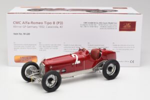 Alfa Romeo P3 #2 R. Caracciola German GP Winner 1932 CMC 1:18 M-220 Métal — image 6 sur 6