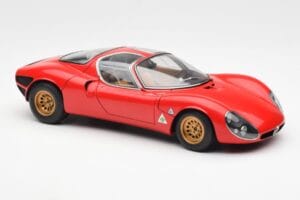 Alfa Romeo 33 Stradale Rouge AUTOart 1:18 70191 Métal — image 6 sur 8