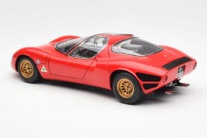 Alfa Romeo 33 Stradale Rouge AUTOart 1:18 70191 Métal — image 7 sur 8