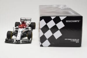 Alfa Romeo Racing C38 #7 K. Raikkonen F1 2019 Minichamps 1:18 110190007 Métal — image 6 sur 6
