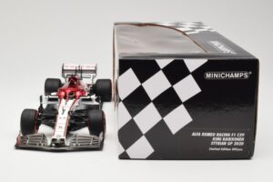 Alfa Romeo Racing C39 #7 K. Raikkonen Styrian GP 2020 Minichamps 1:18 110200207 Métal — image 6 sur 6
