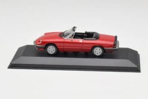 Alfa Romeo Spider 2000 Alfa Rouge Minichamps 1:43 436120760 Métal