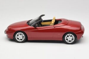 Alfa Romeo Spider 916 Proteo Red Metallic Norev 1:18 187854 Métal — image 3 sur 6