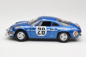 Alpine A110 1600S #28 Alpine-Renault O. Andersson / D. Stone Rally Monte Carlo 1971 Maisto 1:18 56033 Métal — image 4 sur 8