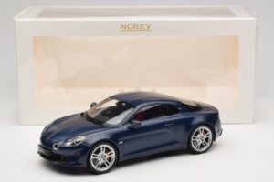 Alpine A110 S A120 Matte Storm Blue Norev 1:18 185444 Métal — image 6 sur 6