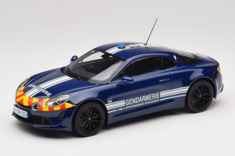 Alpine A110 S Gendarmerie Norev 1:18 185420 Métal