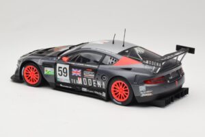 Aston Martin DBR9 GT1 #59 Team Modena A. Garcia / J. Menten / C. Fittipaldi 24 Hours of Le Mans 2006 Solido 1:18 80014 Métal — image 7 sur 8