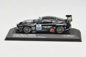 Aston Martin DBRS9 #66 Barwell Motorsport R. Johnson FIA GT3 European Championship Spa 2006 Minichamps 1:43 400061366 Métal