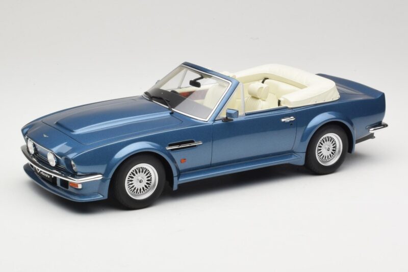 Aston Martin V8 Volante Bleu GT Spirit 1:18 GT128 Résine