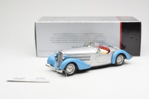 Audi 225 Front Roadster Bleu Argent CMC 1:18 M-075B Métal — image 6 sur 6