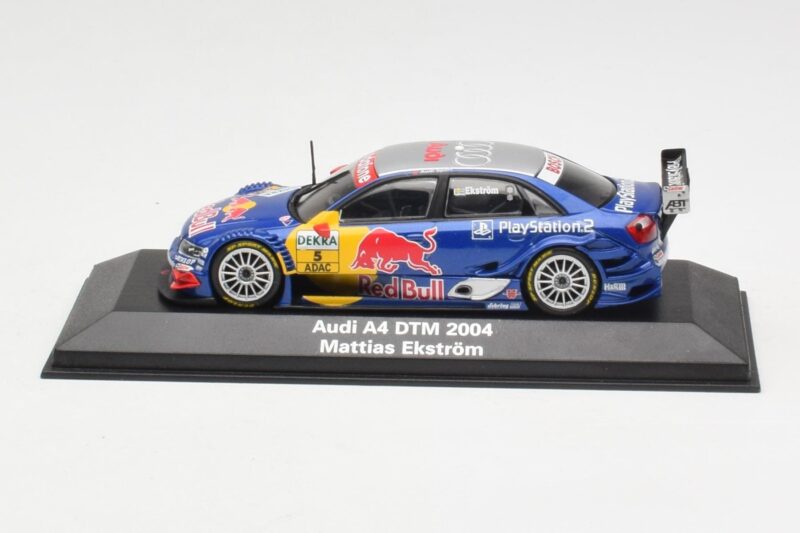 Audi A4 B6 #5 Red Bull M. Ekström DTM 2004 Minichamps 1:43 5020400303 Métal