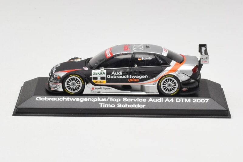 Audi A4 B7 #8 T. Scheider DTM 2007 Minichamps 1:43 5020700143 Métal