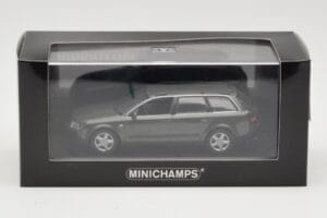 Audi A6 C5 Avant Gris Foncé Minichamps 1:43 AUDI006 Métal — image 4 sur 4