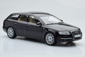 Audi A6 C6 Avant Noir Norev 1:18 188304 Métal — image 6 sur 8