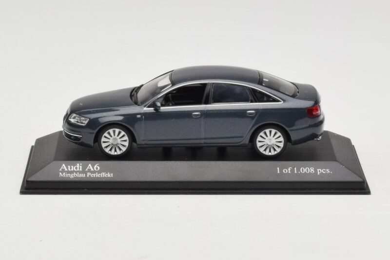 Audi A6 C6 Bleu Foncé Minichamps 1:43 5010406143 Métal