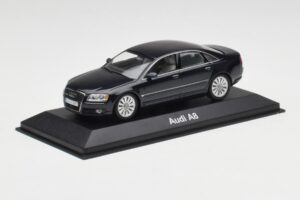 Audi A8 D3 Mauritius Bleu Metallic Minichamps 1:43 5010508123 Métal — image 2 sur 4