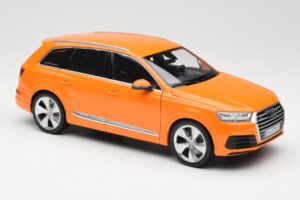 Audi Q7 4M Orange Métallisé Minichamps 1:18 110014004 Métal — image 6 sur 8