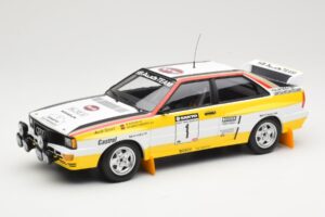 Audi Quattro A2 Audi Sport #1 W. Röhrl / C. Geistdörfer DNF Sanyo Rally of New Zealand 1984 Minichamps 1:18 155841101 Métal