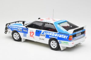 Audi Quattro A2 #12 H. Wittmann / R. Diekmann Safari Rally 1984 Sun Star 1:18 4246 Métal — image 7 sur 8