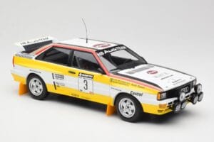 Audi Quattro A2 #3 S. Blomqvist / B. Cederberg Audi Sport Winners Sanyo Rally of New Zealand 1984 Minichamps 1:18 155841103 M — image 4 sur 6