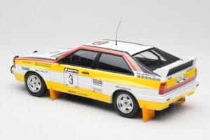 Audi Quattro A2 #3 S. Blomqvist / B. Cederberg Audi Sport Winners Sanyo Rally of New Zealand 1984 Minichamps 1:18 155841103 M — image 5 sur 6