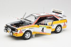 Audi Quattro A2 #4 W. Rohrl / C. Geistdorfer Rally de Portugal 1984 Sun Star 1:18 4224 Métal — image 2 sur 8