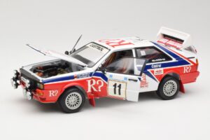 Audi Quattro #11 F. Wittmann / J. Pattermann Rally Acropolis 1986 Sun Star 1:18 4191 Métal — image 2 sur 8