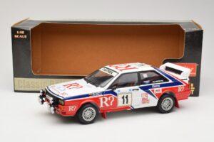 Audi Quattro #11 F. Wittmann / J. Pattermann Rally Acropolis 1986 Sun Star 1:18 4191 Métal — image 8 sur 8