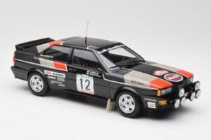 Audi Quattro #12 M. Mouton / F. Pons Audi Sport Rally de Portugal 1981 Minichamps 1:18 155811112 Métal — image 4 sur 6