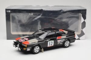 Audi Quattro #12 M. Mouton / F. Pons Audi Sport Rally de Portugal 1981 Minichamps 1:18 155811112 Métal — image 6 sur 6