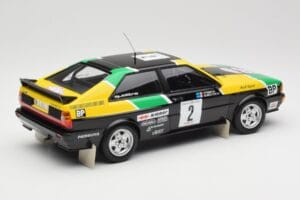 Audi Quattro #2 M. Mouton / F. Pons Audi Sport Rally of 1000 Pistes 1981 Minichamps 1:18 155811122 Métal — image 2 sur 6