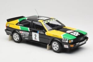 Audi Quattro #2 M. Mouton / F. Pons Audi Sport Rally of 1000 Pistes 1981 Minichamps 1:18 155811122 Métal — image 4 sur 6