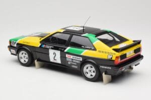 Audi Quattro #2 M. Mouton / F. Pons Audi Sport Rally of 1000 Pistes 1981 Minichamps 1:18 155811122 Métal — image 5 sur 6