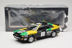 Audi Quattro #2 M. Mouton / F. Pons Audi Sport Rally of 1000 Pistes 1981 Minichamps 1:18 155811122 Métal — image 6 sur 6