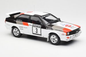 Audi Quattro #3 H. Mikkola / A. Hertz Rally Finland 1982 IXO 1:18 18RMC094A Métal — image 4 sur 6