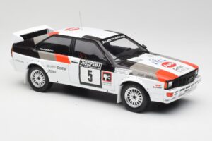 Audi Quattro #5 H. Mikkola / A. Hertz 1000 Lakes Rally 1982 IXO 1:18 18RMC094B Métal — image 4 sur 6