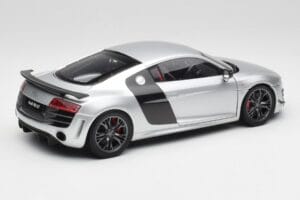 Audi R8 GT Type 42 Ice Argent Metallic Kyosho 1:18 09218IS Métal — image 3 sur 8